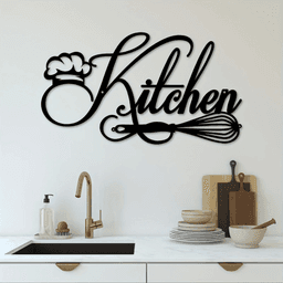 image-CIFbuy Vintage Farmhouse Metal Wall Art Sign Kitchen Decor