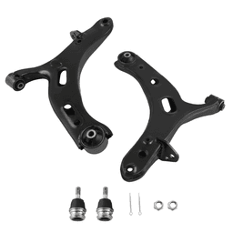image-2pcs Subaru Legacy Outback Control Arm Kit 2010-2014 Fit, Steel/Rubber