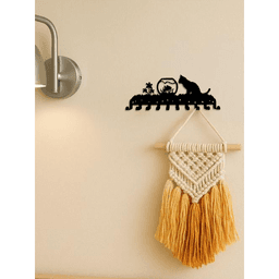 image-CIFbuy Cat Paw Key Holder - 5 Hooks Wall Mount