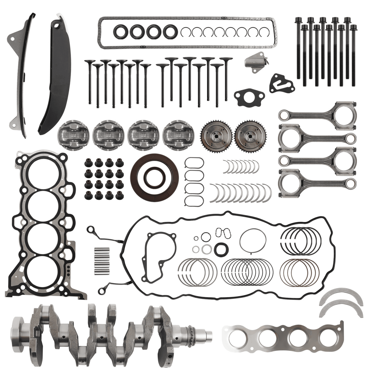 image-G4NC Engine Overhaul Kit Fit Hyundai KIA 2.0L 12-19 Models