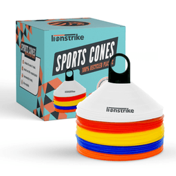 image-Lionstrike Football / Sports Cones Set – made from 100% recycled plastic