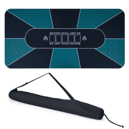 image-10-Player XL Poker Table Mat - 70"x35" Non-Slip Rubber Base Bag