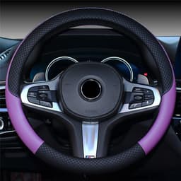 image-Car Steering Wheel Cover Non Slip Grip Cover