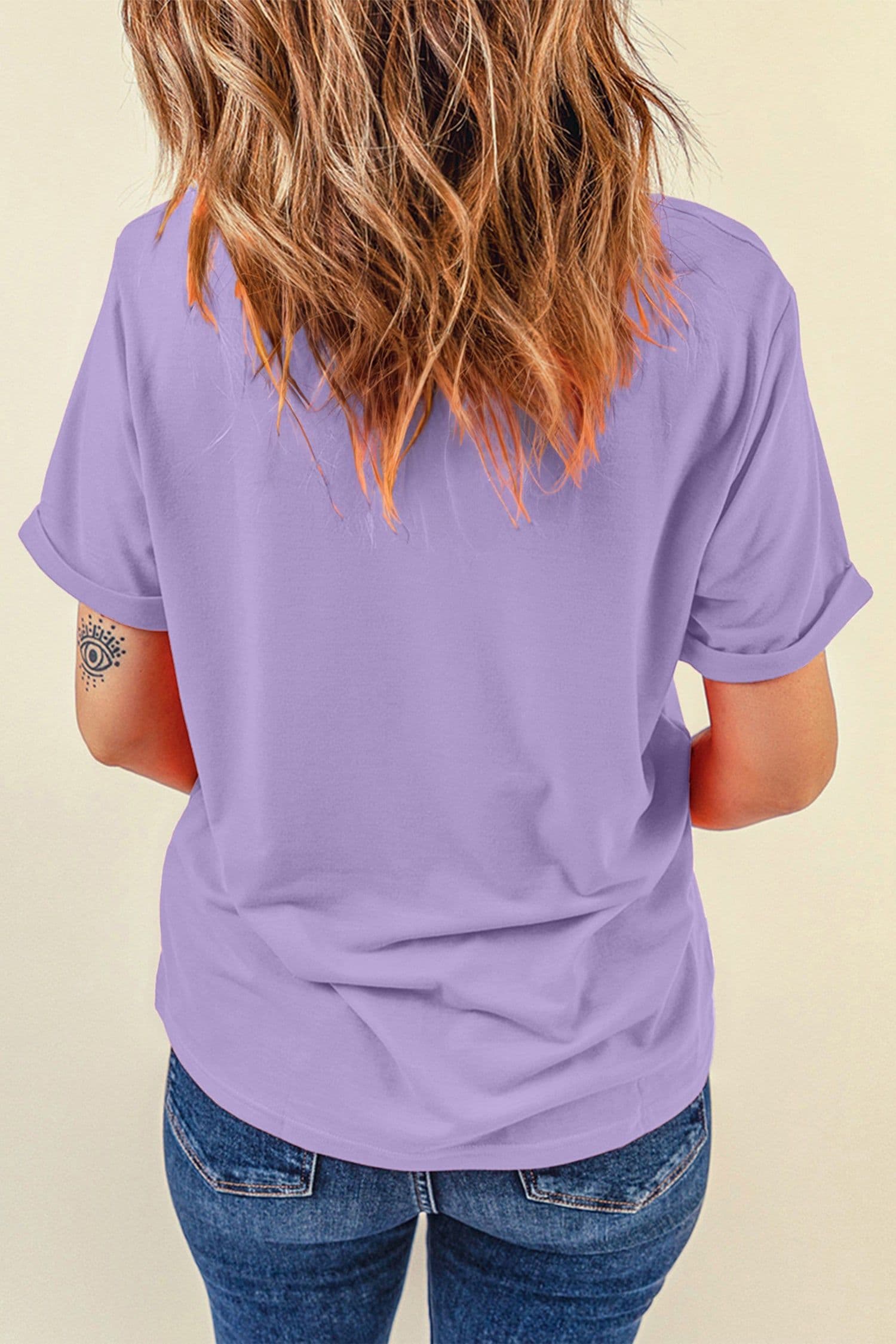 image-Wisteria Sequin Easter Bunny Patched Tee