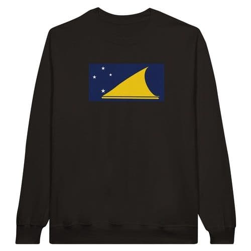 image-Drapeau des Tokelau - Sweat-shirt unisexe classique ras du cou