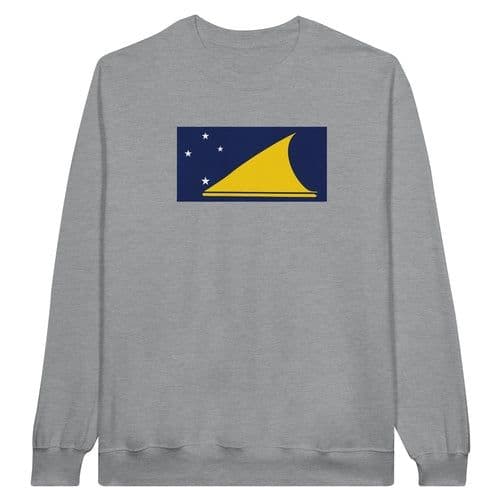 image-Drapeau des Tokelau - Sweat-shirt unisexe classique ras du cou
