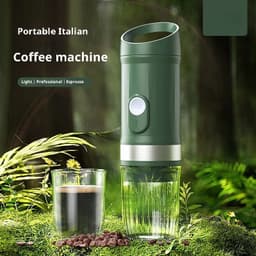 image-Portable Capsule Coffee Machine 3-in-1 Travel Essential