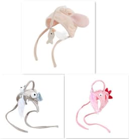 image-New Head Wearing Feather Funny Cat Stick Funny Cat Toy Stick Gray Big Eye Pet Toys Pet Products