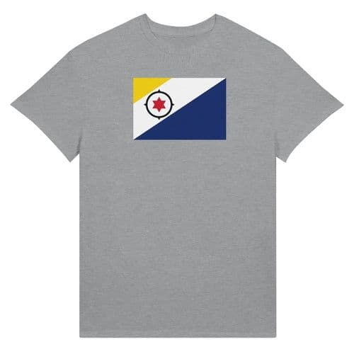 image-Drapeau des Pays-Bas caribéens - T-shirt unisexe ras du cou en coton