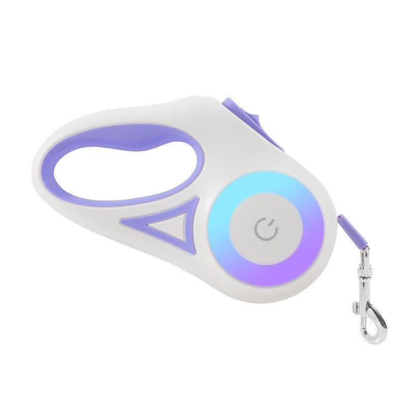 image-Dog Leash Retractable Leash And Dog Collar Spotlight Automatic Pet Dog Cat Traction Rope For Small Medium Dogs Pet Product