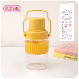 image-Niche Portable Children's Cute Glass Water Cup