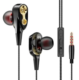 image-Metal In-ear Wire-controlled Music Small Headphones