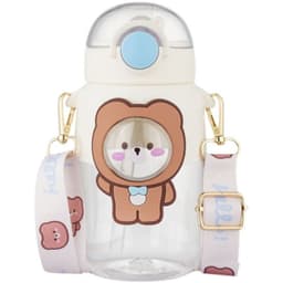 image-Women's Large Capacity Japanese Plastic Water Cup