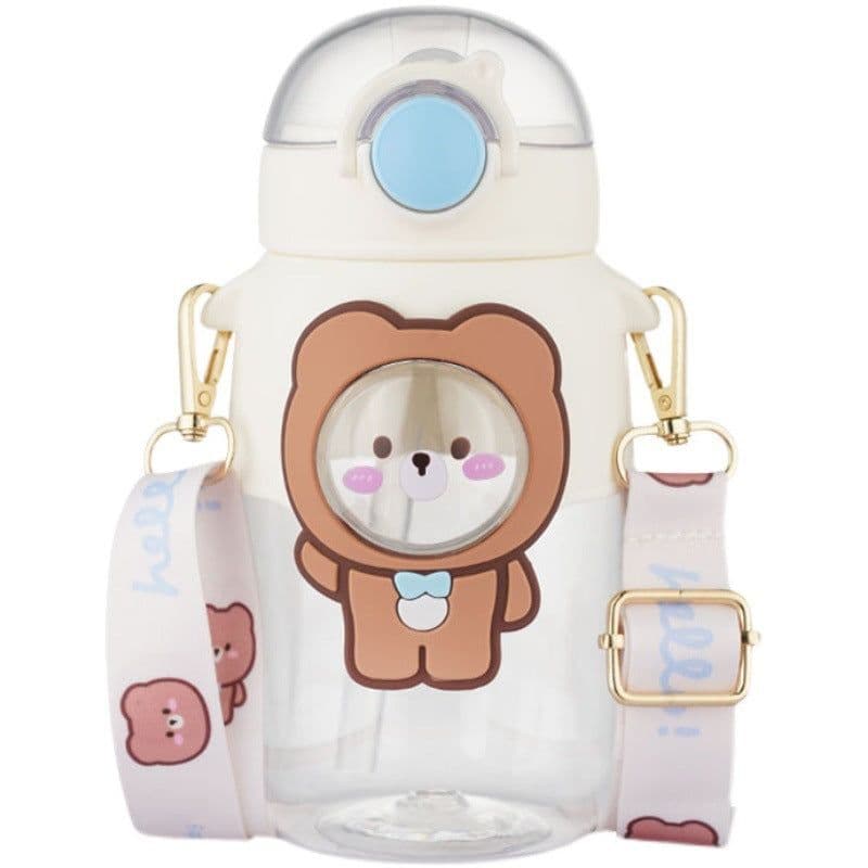 image-Women's Large Capacity Japanese Plastic Water Cup