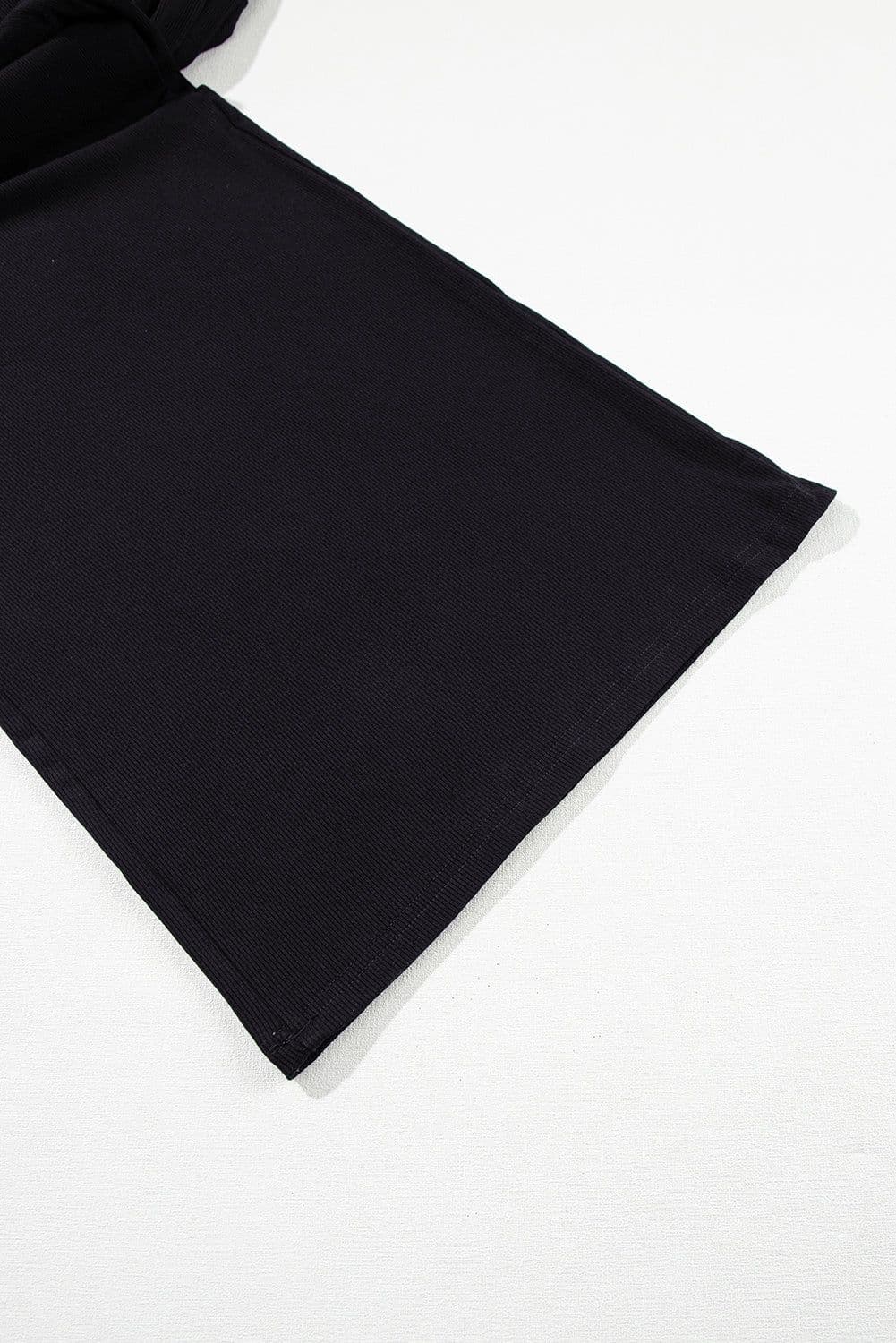image-Black Cinched Waist Sleeveless Wide Leg Jumpsuit - Casual/Dressy