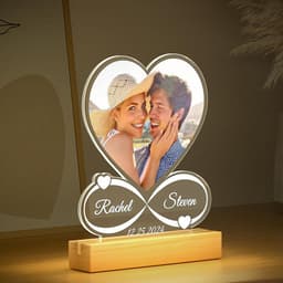 image-Valentine's Day Night Light Acrylic Color Printing Photo Personalized Ornament