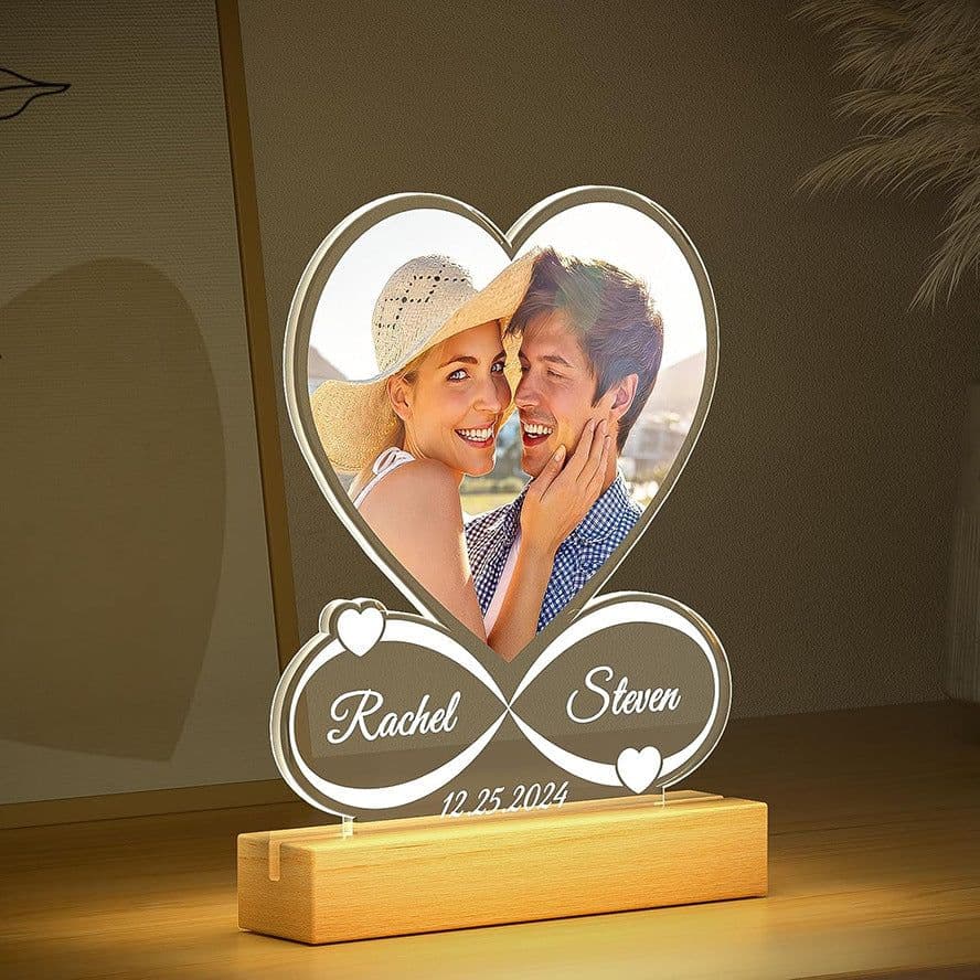 image-Valentine's Day Night Light Acrylic Color Printing Photo Personalized Ornament