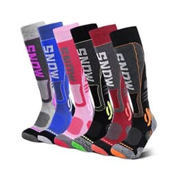 image-High Quality Merino Wool Knee High Long Ski Socks Men Women Winter Outdoor Thermal Hiking Snowboard Thicken Warm Sports Socks