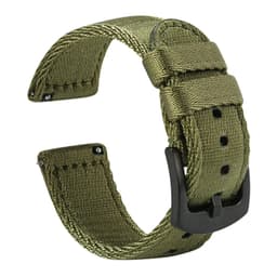 image-Premium Smooth Nylon Watch Strap 18mm 20mm 22mm Woven Nylon Seatbelt Watchband Quick Release Replacement Wristband for Seiko