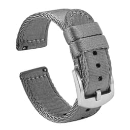 image-Premium Smooth Nylon Watch Strap 18mm 20mm 22mm Woven Nylon Seatbelt Watchband Quick Release Replacement Wristband for Seiko