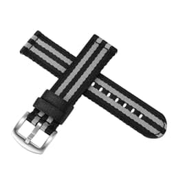 image-Premium Smooth Nylon Watch Strap 18mm 20mm 22mm Woven Nylon Seatbelt Watchband Quick Release Replacement Wristband for Seiko