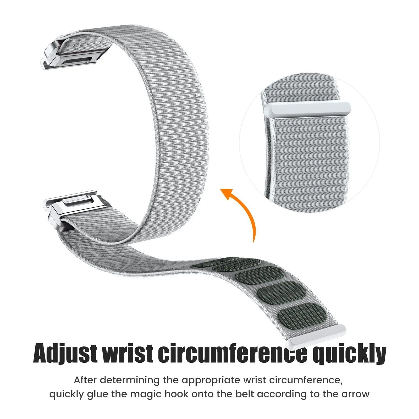 image-20mm Nylon Strap for Garmin Descent MK 2S/Fenix 7S/6S/6S Pro Bands for Fenix 5S/5S Plus Replacement Watchband Bracelet