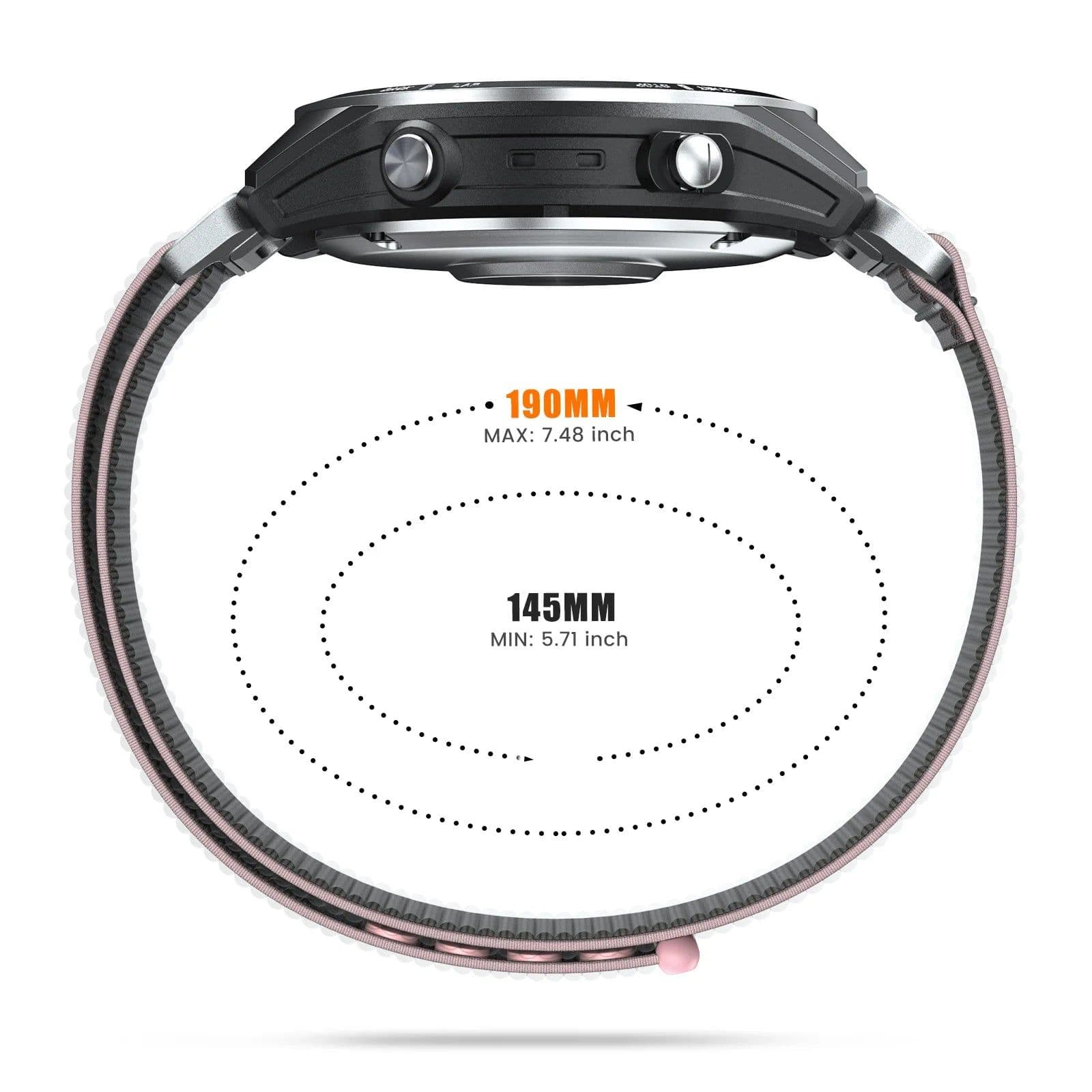 image-20mm Nylon Strap for Garmin Descent MK 2S/Fenix 7S/6S/6S Pro Bands for Fenix 5S/5S Plus Replacement Watchband Bracelet