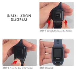 image-ANBEST Silicone Strap for TomTom Runner 2/3 Spark/3 Strap Sport Watch for TomTom Watch Strap High Quality Watch Band