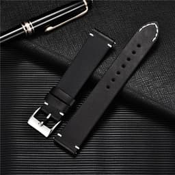 image-Quick Release Watch Band for Men Women 16mm 18mm 20mm 22mm 24mm Watchband Genuine Leather Watch Strap Replacement Belt