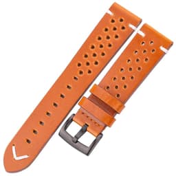 image-Genuine Leather Watchband Handmade Oil Wax Cowhide Breathable Strap For Samsung Galaxy Watch 4 3 Vintage Band Accessories Belt