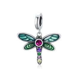 image-WOSTU 925 Sterling Silver Dreamcatcher Charm Koi Fish Dangle Heart Travel Pendant Fit Original Bracelet For Women Fine Jewelry