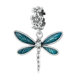 image-WOSTU 925 Sterling Silver Dreamcatcher Charm Koi Fish Dangle Heart Travel Pendant Fit Original Bracelet For Women Fine Jewelry