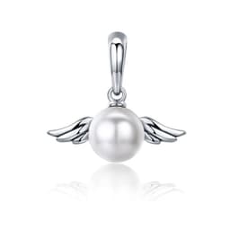 image-WOSTU 925 Sterling Silver Dreamcatcher Charm Koi Fish Dangle Heart Travel Pendant Fit Original Bracelet For Women Fine Jewelry