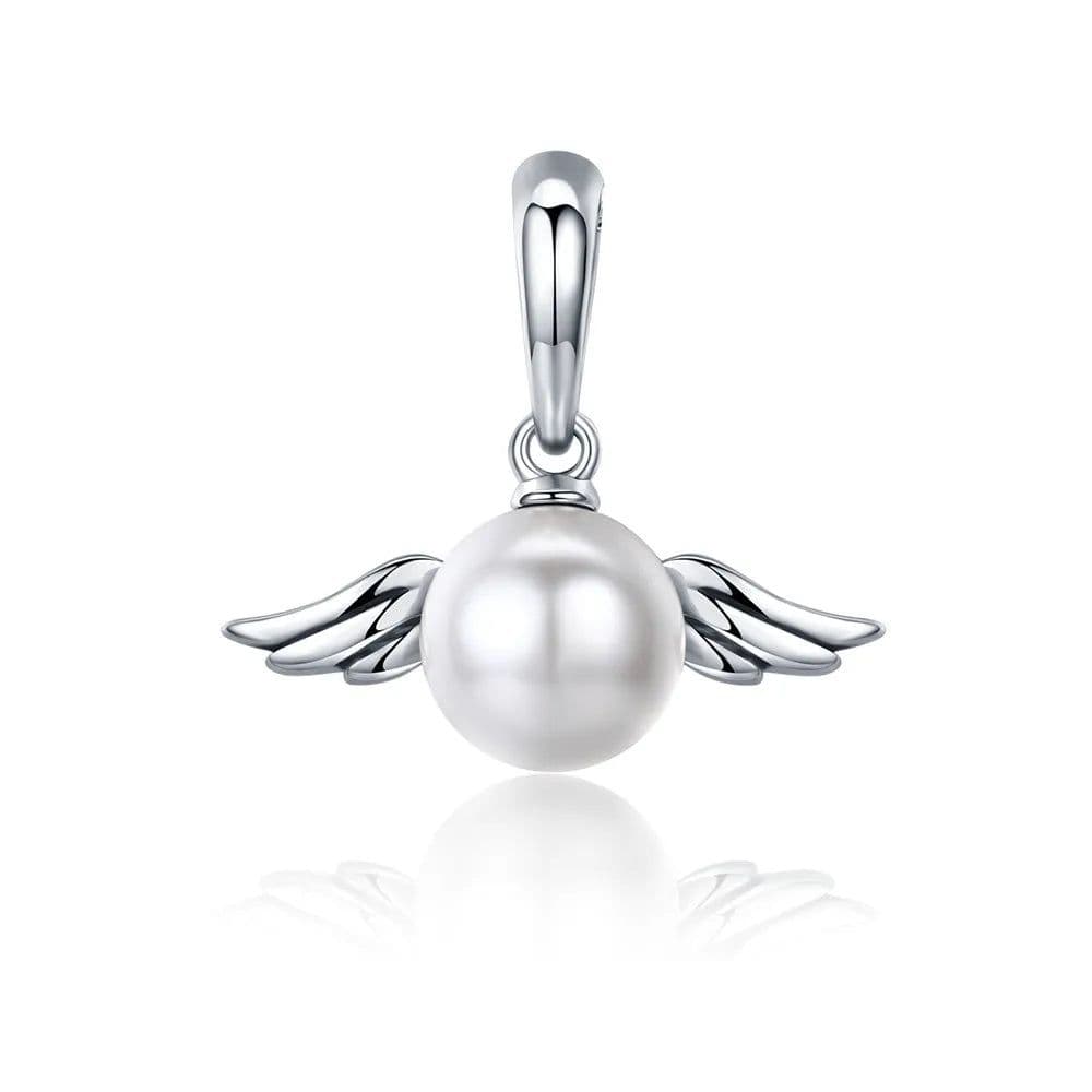 image-WOSTU 925 Sterling Silver Dreamcatcher Charm Koi Fish Dangle Heart Travel Pendant Fit Original Bracelet For Women Fine Jewelry