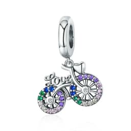 image-WOSTU 925 Sterling Silver Dreamcatcher Charm Koi Fish Dangle Heart Travel Pendant Fit Original Bracelet For Women Fine Jewelry
