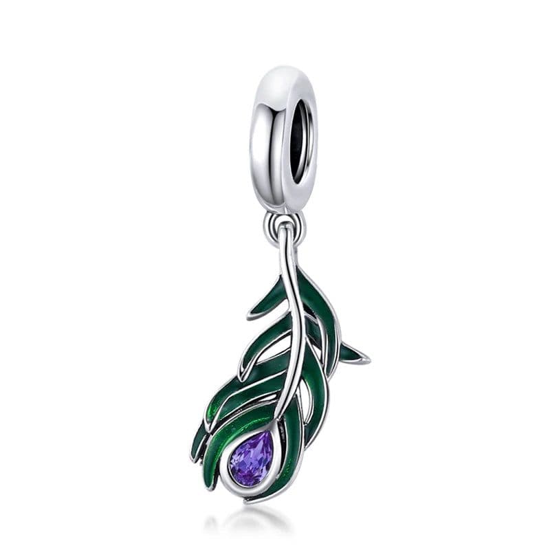 image-WOSTU 925 Sterling Silver Dreamcatcher Charm Koi Fish Dangle Heart Travel Pendant Fit Original Bracelet For Women Fine Jewelry