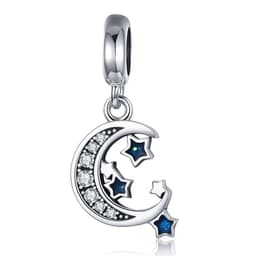 image-WOSTU 925 Sterling Silver Dreamcatcher Charm Koi Fish Dangle Heart Travel Pendant Fit Original Bracelet For Women Fine Jewelry