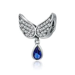 image-WOSTU 925 Sterling Silver Dreamcatcher Charm Koi Fish Dangle Heart Travel Pendant Fit Original Bracelet For Women Fine Jewelry