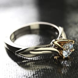 image-18K Multi Gold Ring for Women Natural 1 Carat Diamond with Diamond Jewelry Anillos De Bizuteria Anillos Mujer Gemstone Rings Box
