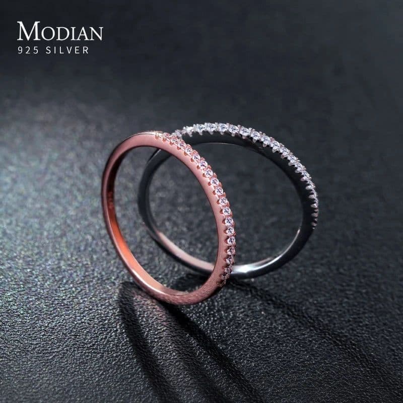 image-Lowest price Promotion Wholesale 2016 Fashion Women Crystal Jewelry Simulated Zircon Party Rings 925 Sterling Silver Ring RJ222