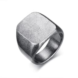 image-Vnox Smooth Men's Black Rock Punk Rings Cool Fashion Individuality Signet Ring for Men Party Jewelry