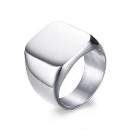 image-Vnox Smooth Men's Black Rock Punk Rings Cool Fashion Individuality Signet Ring for Men Party Jewelry