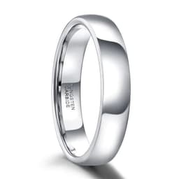image-Tigrade Classic Jewelry 2/4/6/8mm Cute Men Women Simple Rings Polish100% Pure Tungsten Carbide Ring Wedding Band Engagement Ring