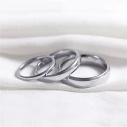 image-Tigrade Classic Jewelry 2/4/6/8mm Cute Men Women Simple Rings Polish100% Pure Tungsten Carbide Ring Wedding Band Engagement Ring