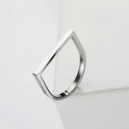 image-Stainless Steel Rings for Women D Geometric Pinky Ring Dainty Stackable Round Midi Rings Jewellery for Women 2022 Halloween