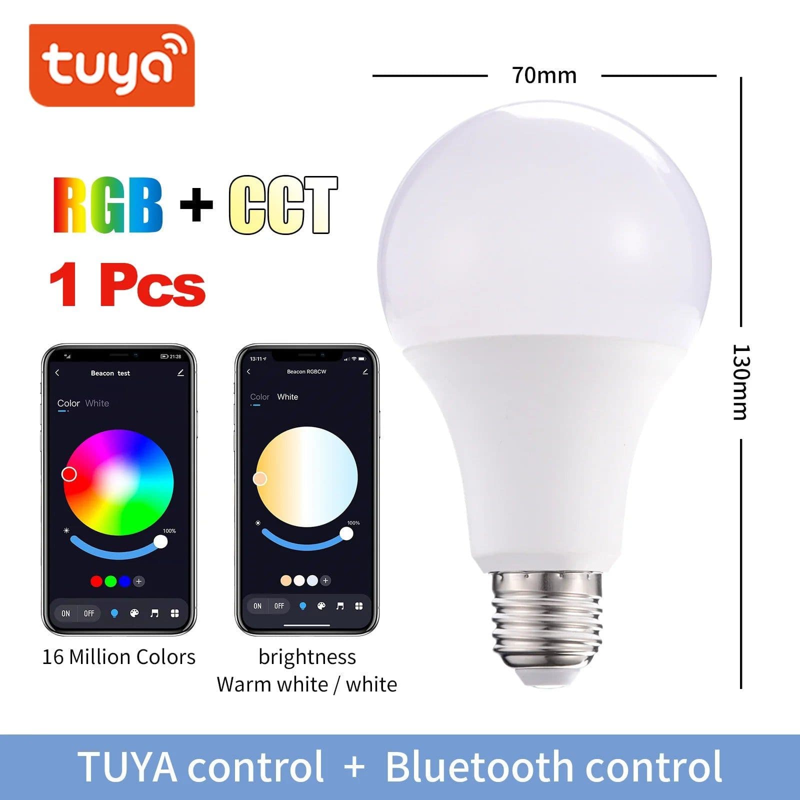 image-Tuya WiFi Smart LED Ceiling Lights 110v-240v RGB Dimmable Ceiling Lamps Round Ceiling Lamp For Bedroom Living Home Alexa Google