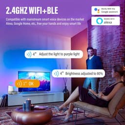 image-Tuya WiFi Smart LED Ceiling Lights 110v-240v RGB Dimmable Ceiling Lamps Round Ceiling Lamp For Bedroom Living Home Alexa Google