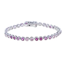 image-Various Shaped Geometric Bezel Cubic Zirconia 5A CZ Tennis Chain Bracelet Classic Fashion Women Jewelry