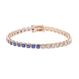 image-Various Shaped Geometric Bezel Cubic Zirconia 5A CZ Tennis Chain Bracelet Classic Fashion Women Jewelry
