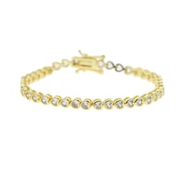 image-Various Shaped Geometric Bezel Cubic Zirconia 5A CZ Tennis Chain Bracelet Classic Fashion Women Jewelry